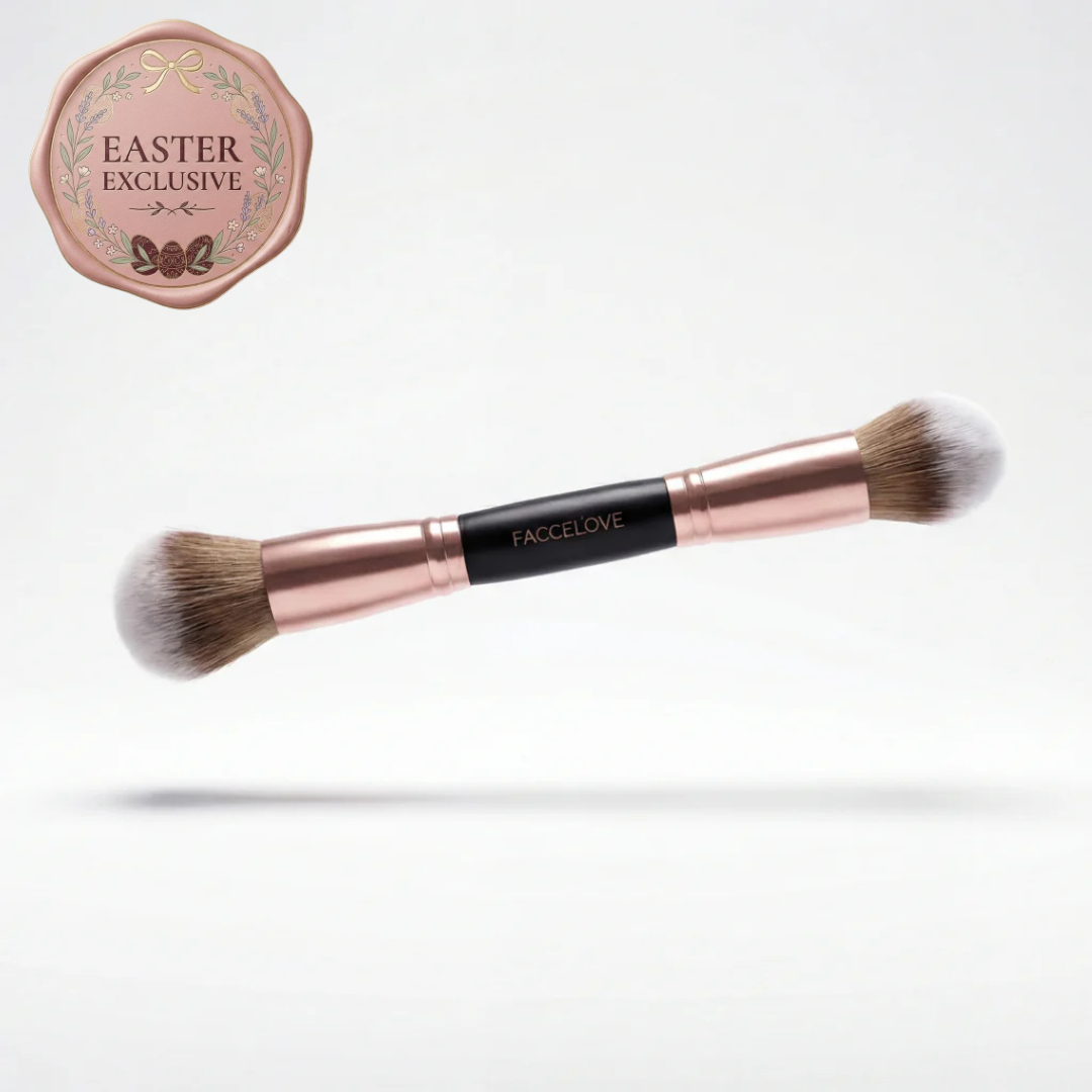 FacceLove - Blend & Perfect | 2-in-1 Applikations- & Concealer-Pinsel - Easter Exclusive Badge