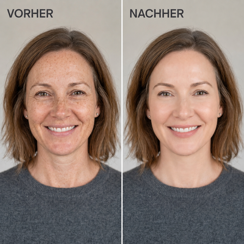 Sofort ein natürlicher, ebenmäßiger & jugendlicher Glow
