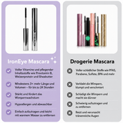 IronEye | Natürliche, verlängernde und pflegende Mascara