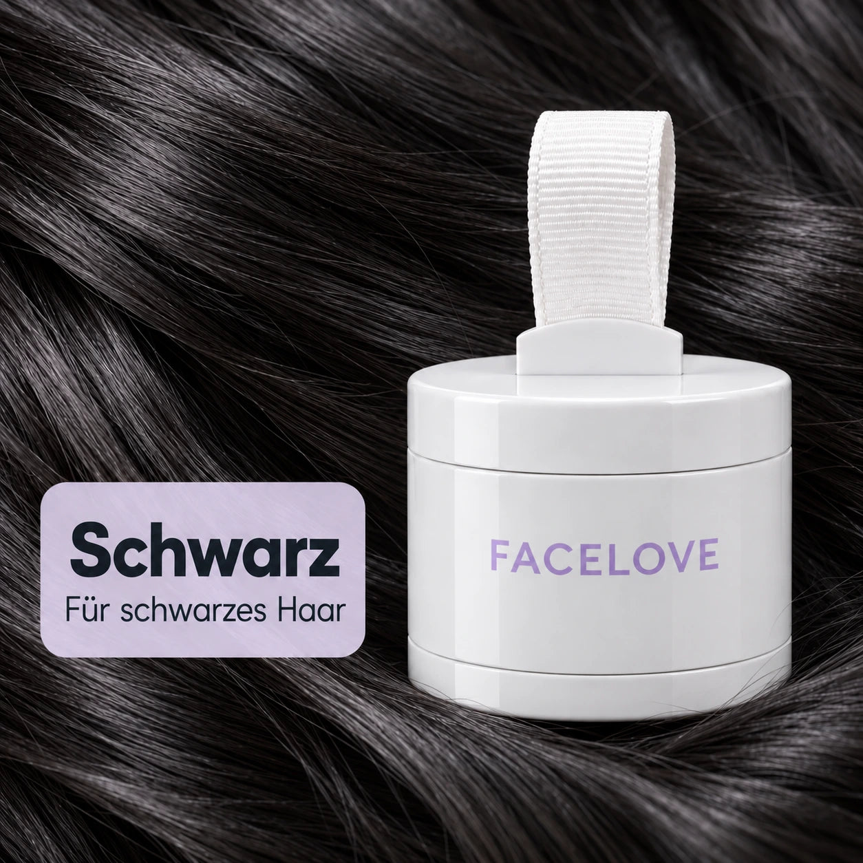 Facelove Haaransatzpuder - Sofortige Abdeckung & Pflege