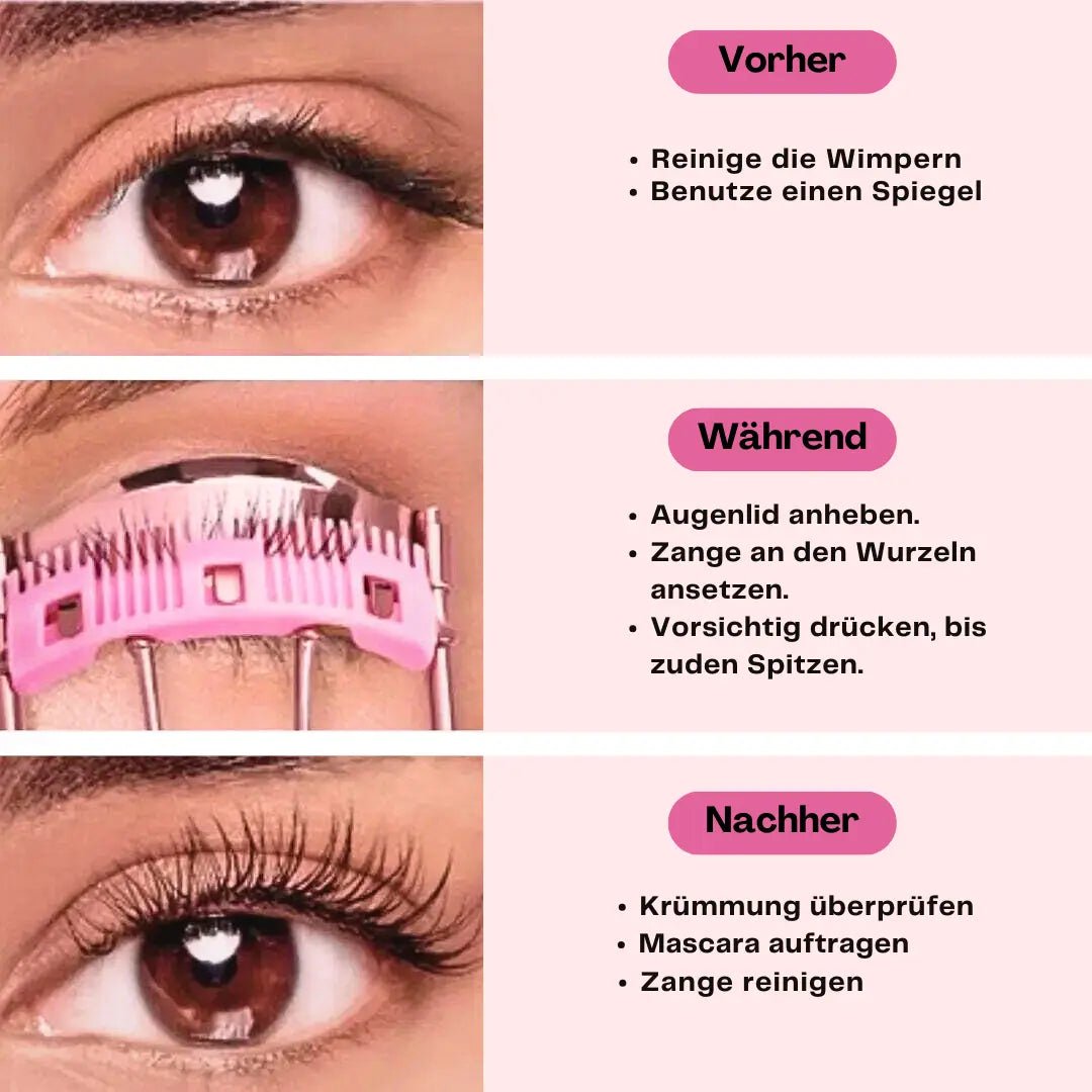 IronCurler™ | Wimpernzange mit Kamm - FacceLove