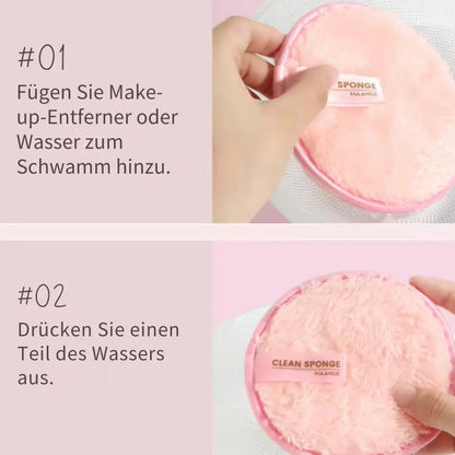 ReUseMe™ | 2 wiederverwendbare Make - up Entferner Schwämmchen - FacceLove