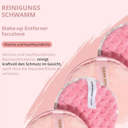 ReUseMe™ | 2 wiederverwendbare Make - up Entferner Schwämmchen - FacceLove